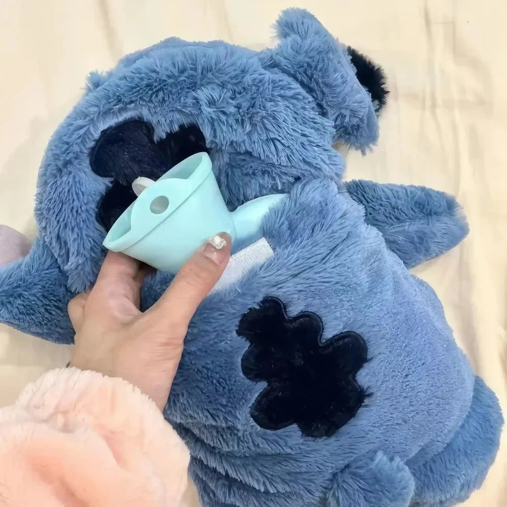 Stitch Teddy with Hot Water Bag Comfort Ideal for Relaxation and period cramps