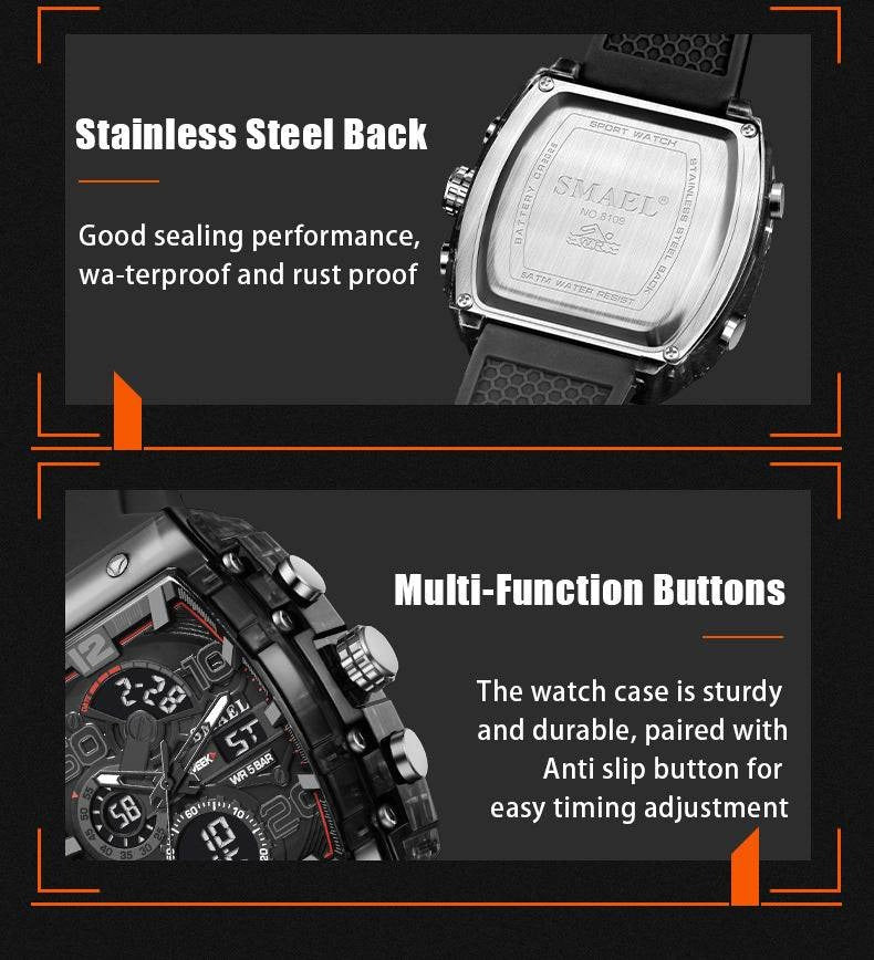 Multi-Function Sport & Casual Digital Watch