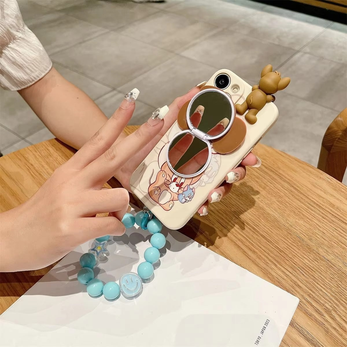 Cute 3D Cartoon Tom Cat Jerry Mouse Phone Case for iPhone