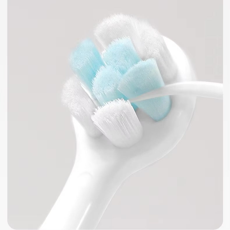 Baby Toothbrush with Extra Soft Bristle for Dentist Bear Toddler Oral Care Teether Brush Teeth Infant Gums Cleaning